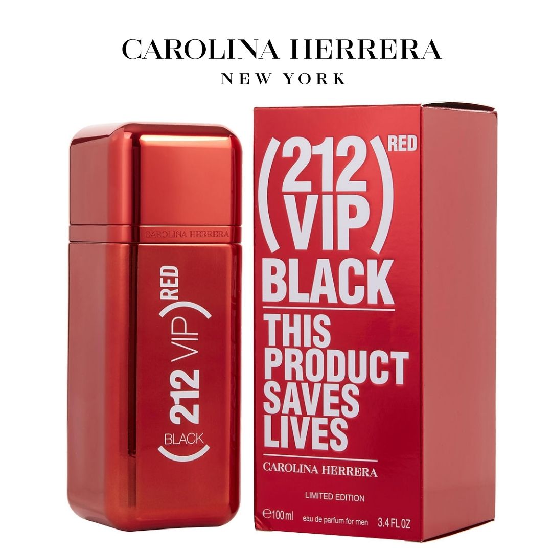 🔥 212 VIP Red Black 100 ML