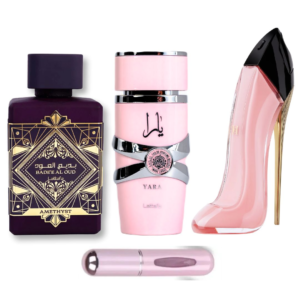 ✨ Kit Especial: Amethyst + Blush + Yara + Perfumero Viajero ✨
